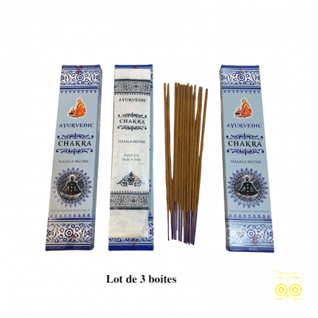Ayurvedic stick incense masal a Chakra.